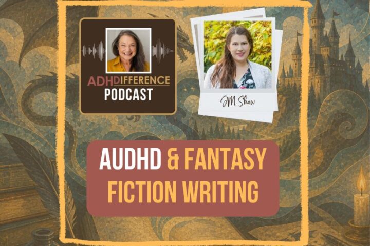 s1e36 AuDHD & Fantasy Fiction Writing + JM Shaw