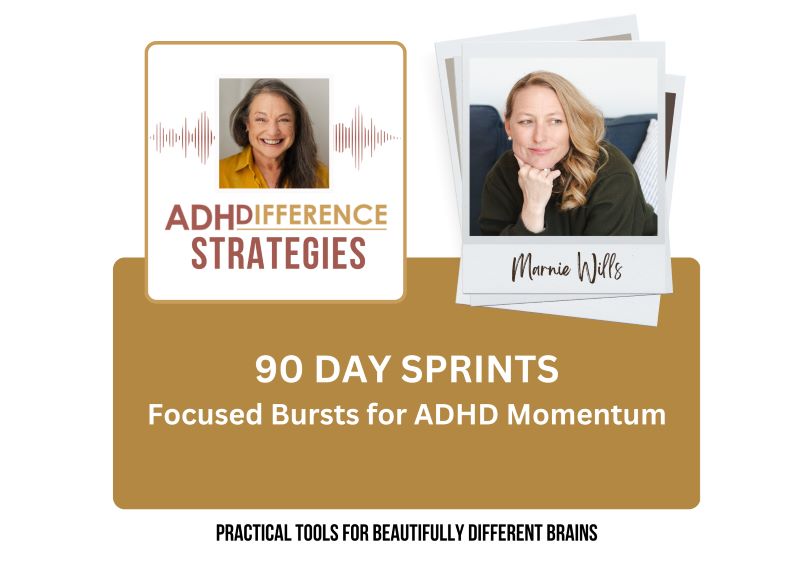 90 Day Sprints, ADHDifference Strategies