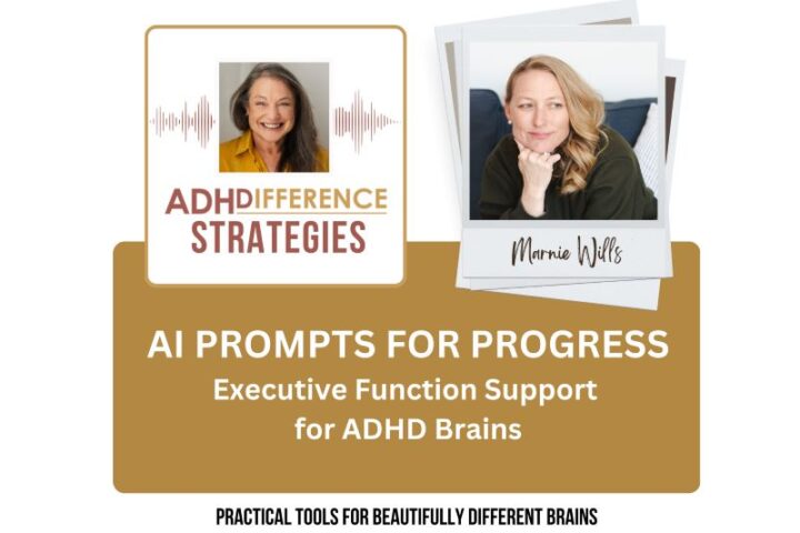 AI prompts for progress, ADHDifference Strategies