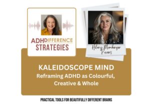 Kaleidoscope Mind - Reframing ADHD as Colourful, Creative & Whole - ADHDifference Strategies