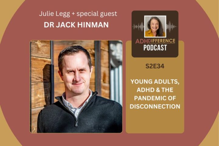 S2E34: Young Adults, ADHD & the Pandemic of Disconnection + guest Dr Jack Hinman