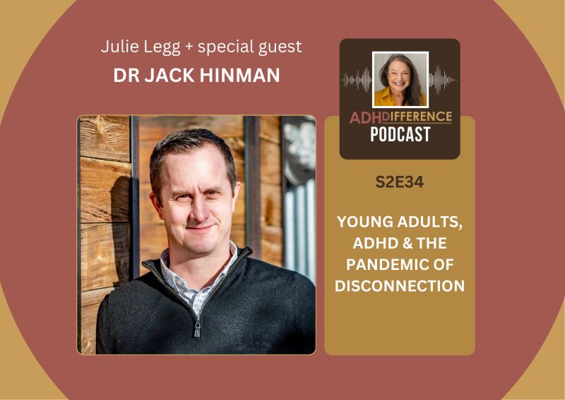 S2E34: Young Adults, ADHD & the Pandemic of Disconnection + guest Dr Jack Hinman