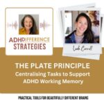 The Plate Principle: Centralising Tasks to Support ADHD Working Memory